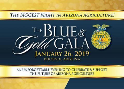 Blue and Gold V Logo - 2019 Blue & Gold Gala – Arizona Agricultural Education/FFA Foundation