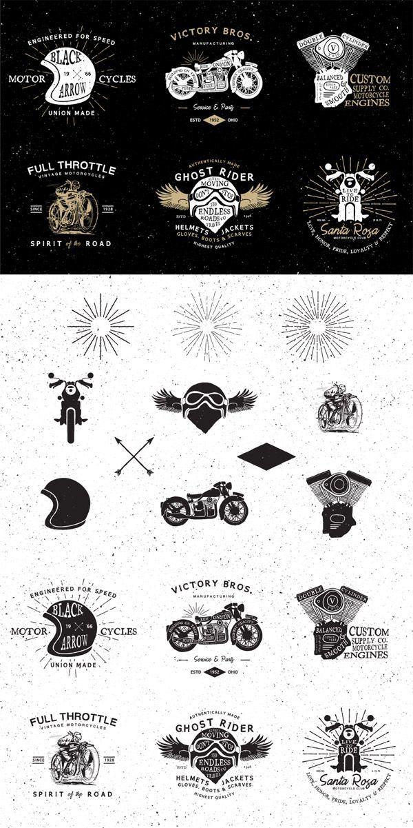 Vintage Motorcycle Logo - Customizable Vintage Motorcycle Logos for Members | cafe racer ...
