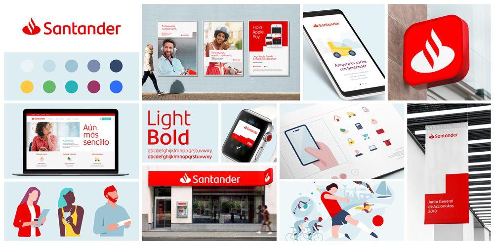 Santander Logo - Brand New: New Logo and Identity for Santander by Interbrand