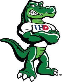 Crocodile Basketball Logo - Vector Clipart of gator basketball team design with mean mascot