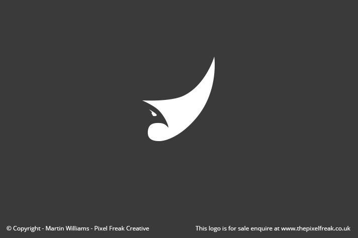 Bird Head Logo - Bird Head and Wing Logo *For Sale* – Logo Design | Graphic Designer ...