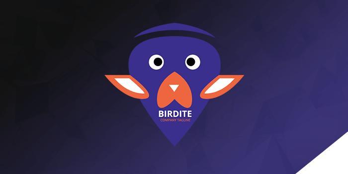 Bird Head Logo - PS Birdite Bird Head Logo Template