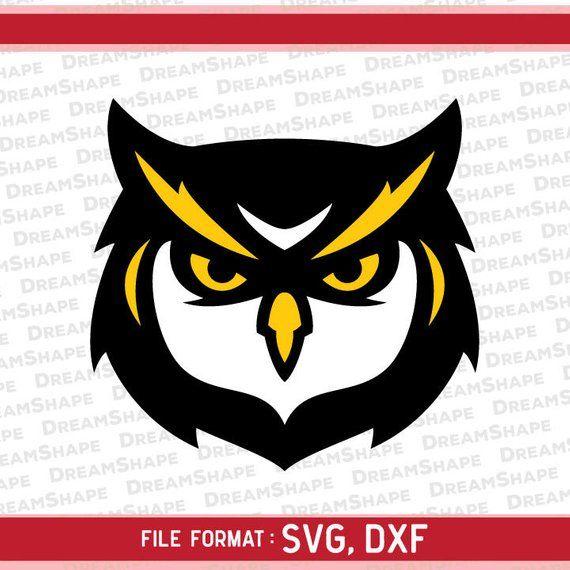 Owl Head Logo - Owl SVG Files Bird SVG Files Owl Head Logo Design for | Etsy