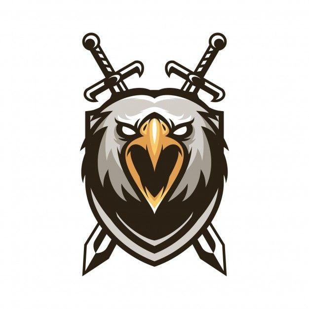 Bird Head Logo - Eagle bird animal sport mascot head logo vector Vector | Premium ...
