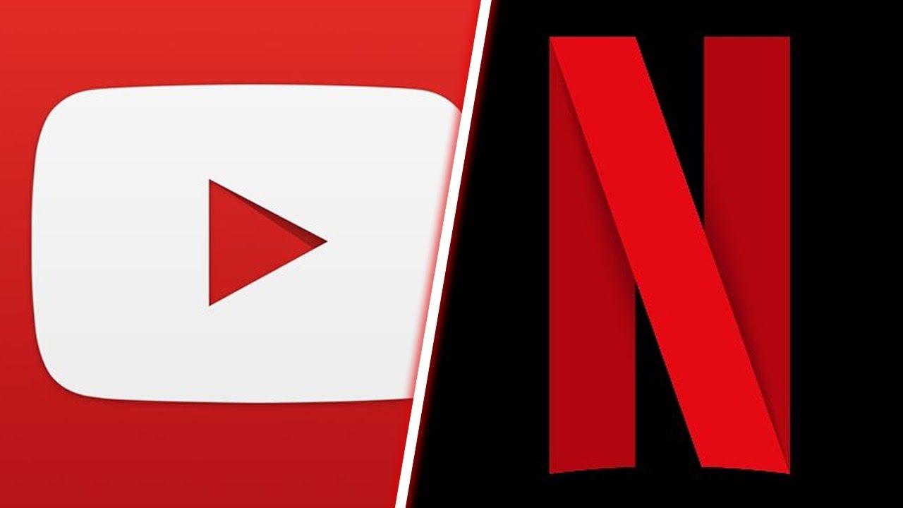 Netflix and YouTube Logo - Netflix x Youtube quem ganha?