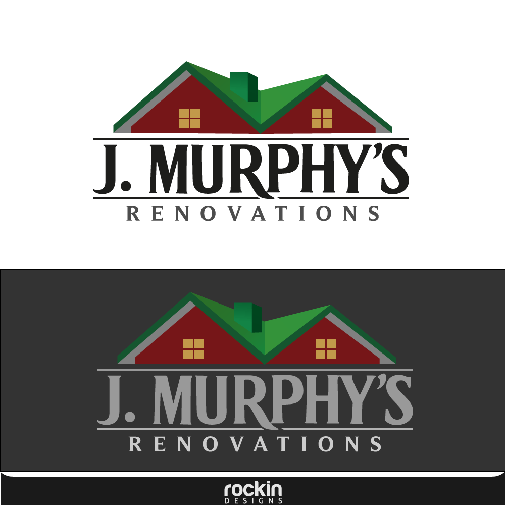 Rockin J Logo - Logo Design Contests » J. Murphy's Renovations Logo Design » Design ...