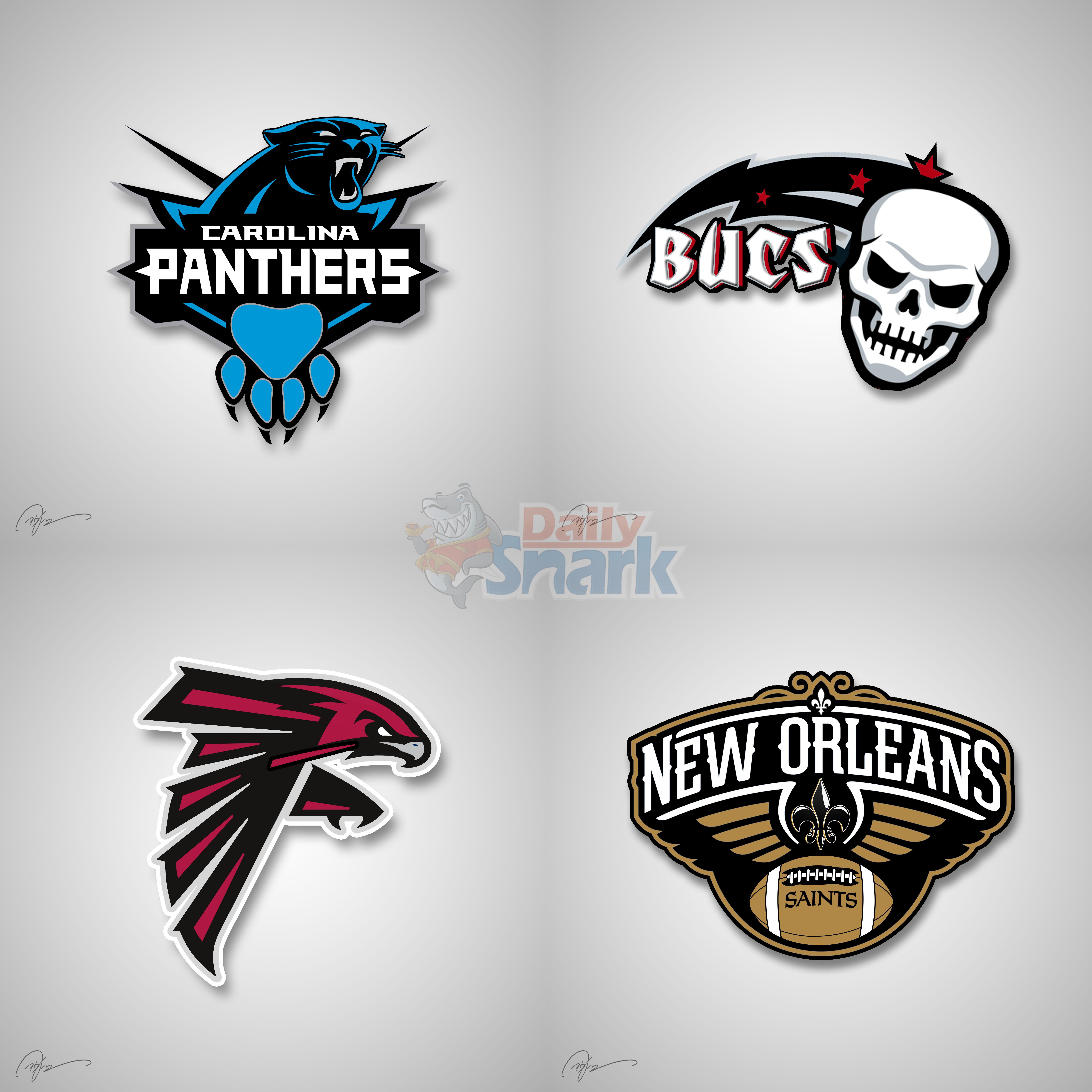 Cool NFL Team Logo - NFL Logos mixed with NBA Logos
