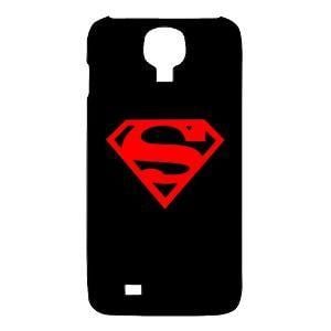 Black and Red Superman Logo - Snoogg Samsung Galaxy S4 Mobile Back Case (Black & Red) - Superman ...