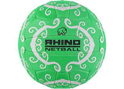 That S A Green Ball Logo - Rhino Green Hurricane Training Netball | RN-HURRICANE5G: Amazon.co ...