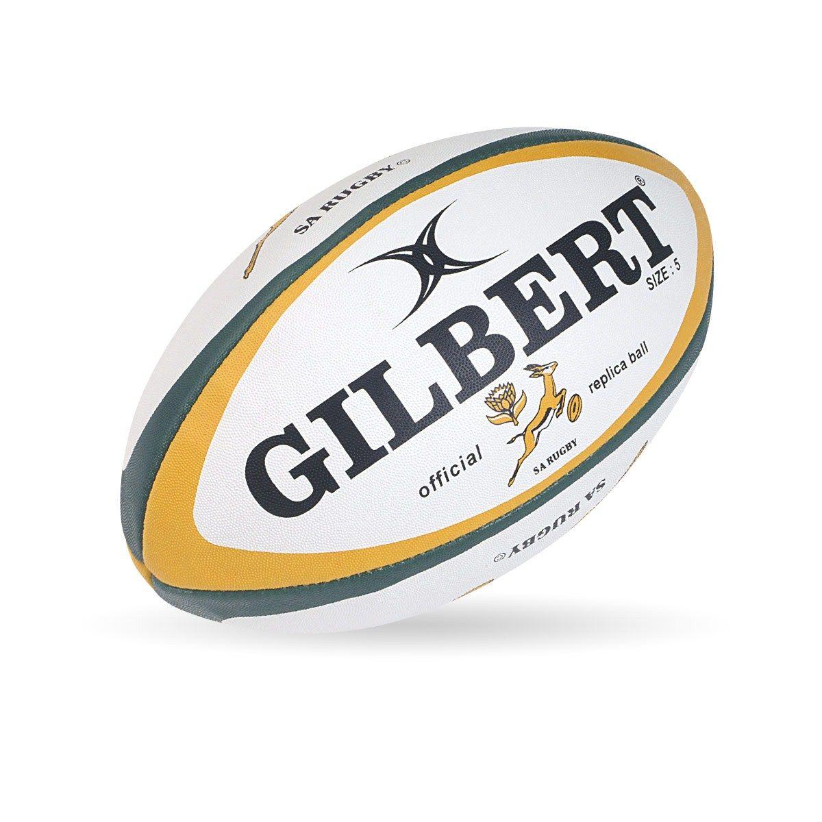 That S A Green Ball Logo - Gilbert Official South Africa Replica Ball | rugbystore
