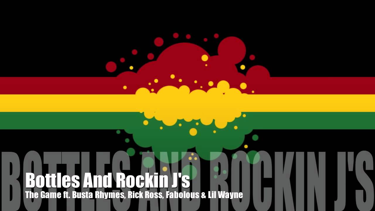 Rockin J Logo - Bottles and Rockin J's - Game ft. Busta Rhymes, Rick Ross, Fabolous ...