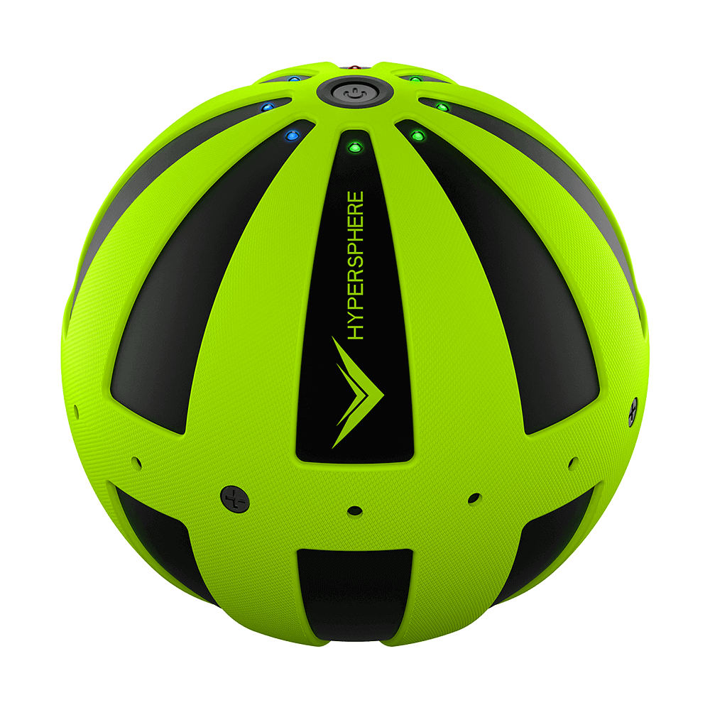 That S A Green Ball Logo - Hyperice. Hypersphere Vibrating Roller Massage Ball