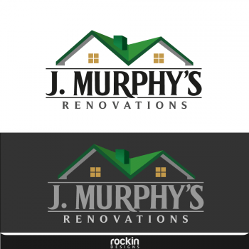 Rockin J Logo - Logo Design Contests » J. Murphy's Renovations Logo Design » Page 1 ...