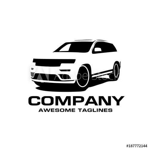 SUV Logo - Vector car silhouette logo, silhouette of SUV car style vector, auto ...