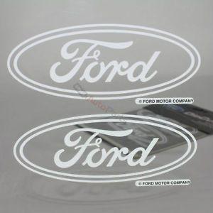 SUV Logo - 2 Ford Logo Clear Vinyl Window/Glass Decals Emblem Stickers for Car ...