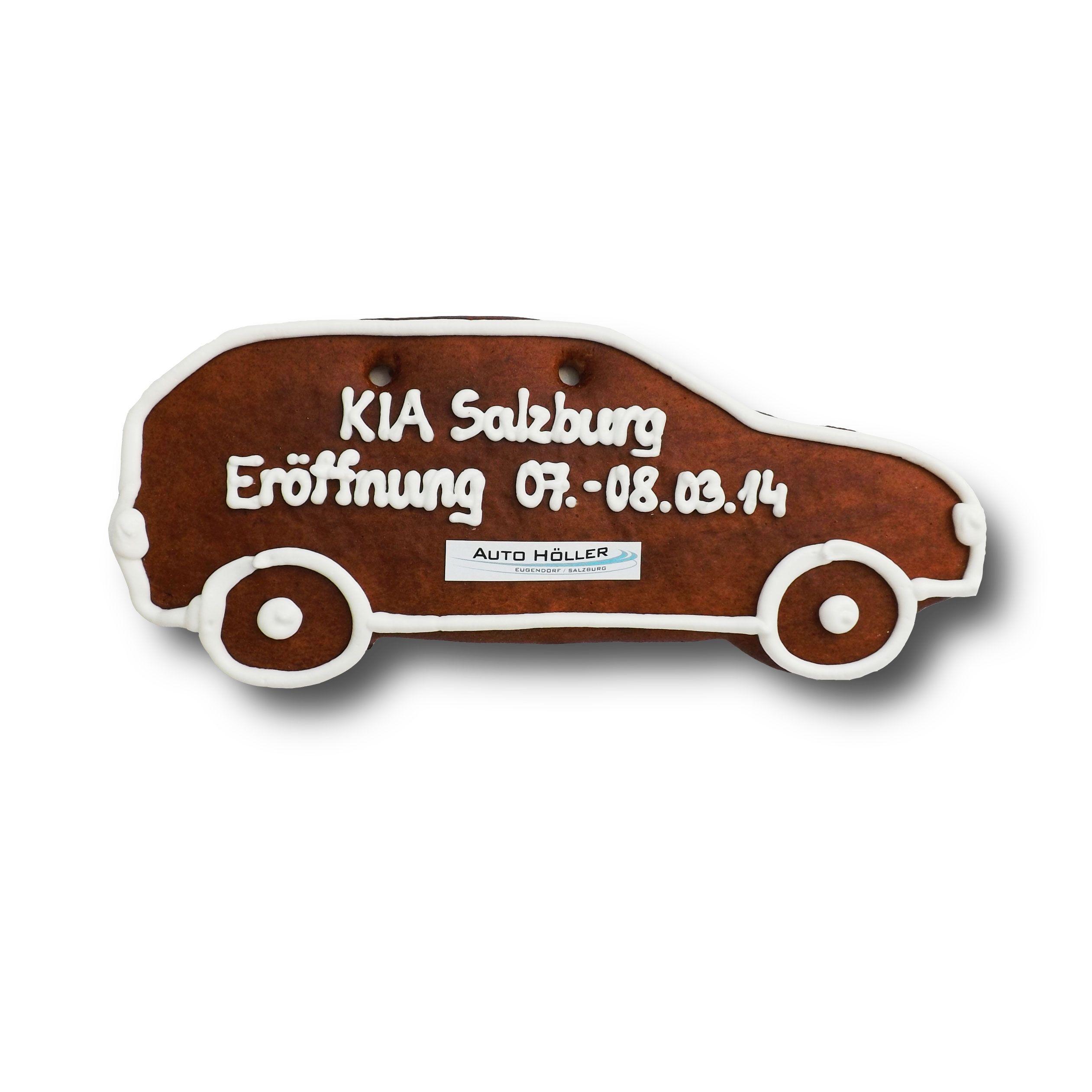 SUV Logo - Gingerbread-car-SUV individual, 24cm - optional with logo