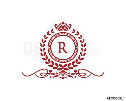 Pink R Logo - Majestic Letter R Logo - Buy this stock vector and explore similar ...