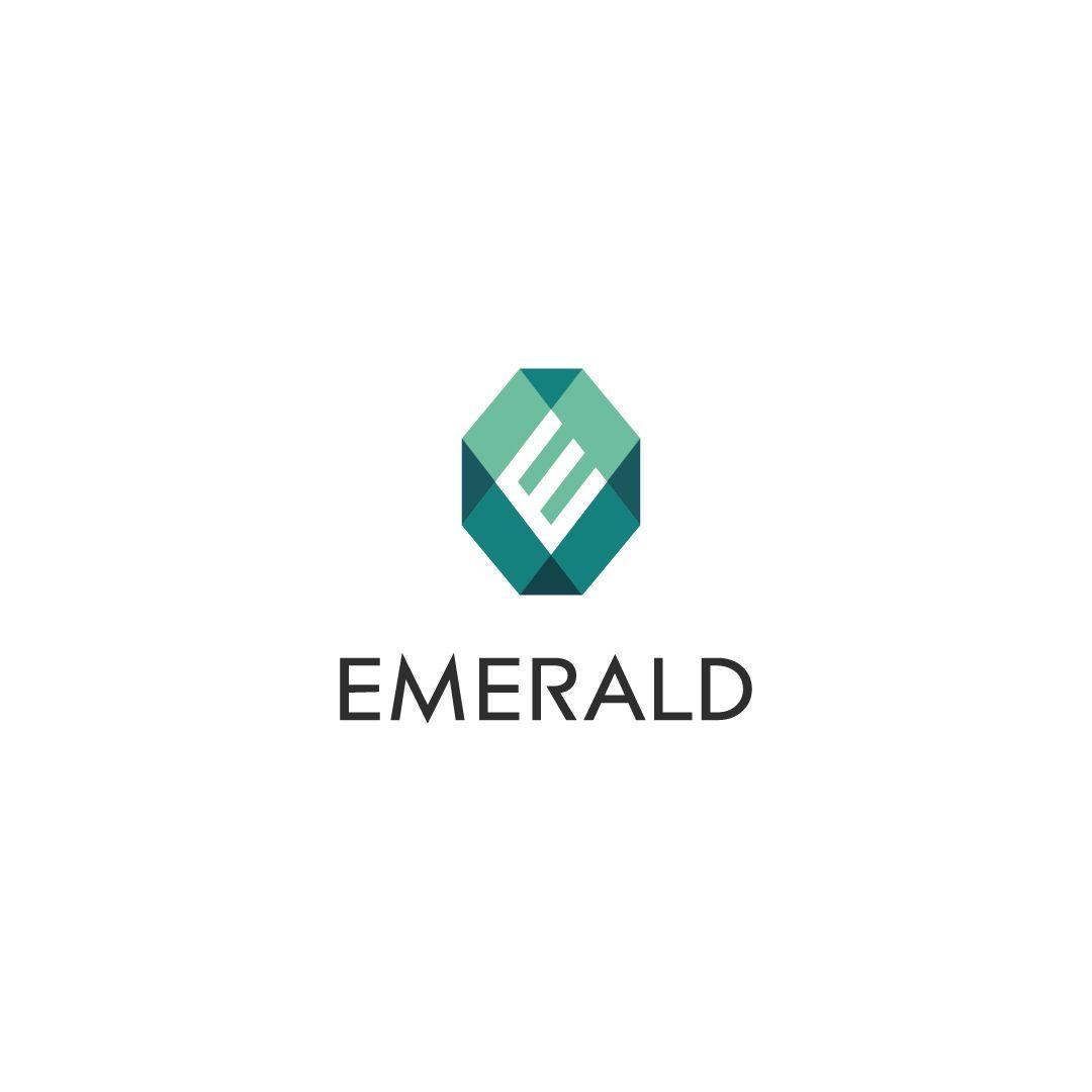 The Emerald Logo - EMERALD logo for organize events and festivals. AJ Logo Designs