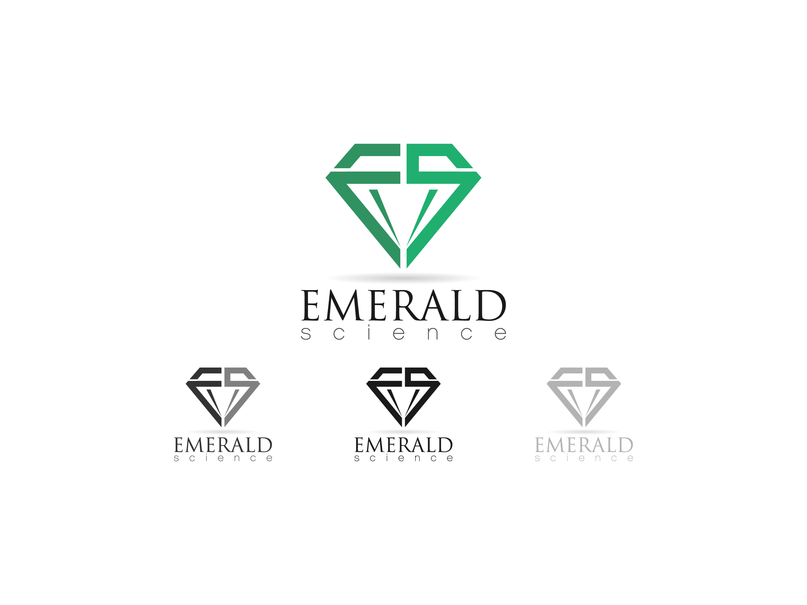 The Emerald Logo - DesignContest Science Emerald Science