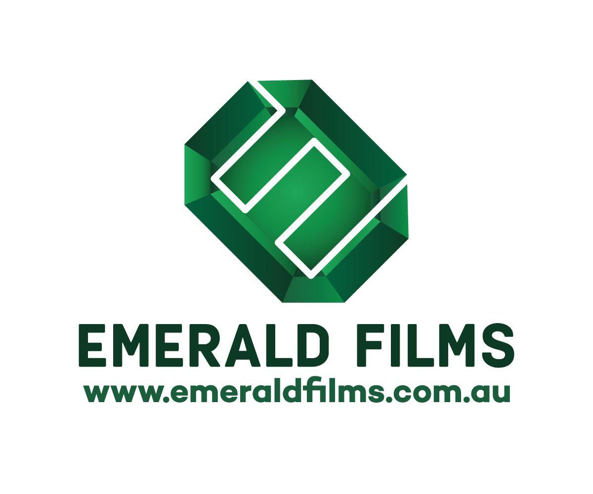 The Emerald Logo - Serious, Modern, Political Logo Design for Emerald Films