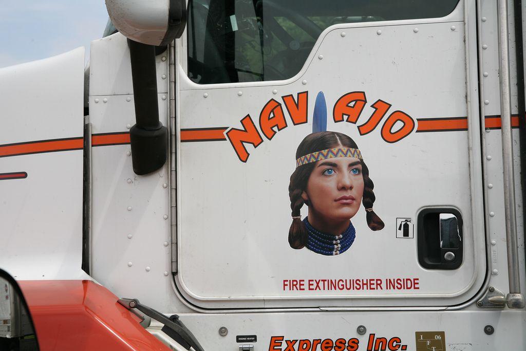 Native Trucking Company Logo - Blue Eyed Navajo. Maybe I Am Wrong About This, But I Don't
