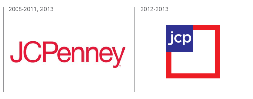 JCP Logo - JC Penney logo takes a step back - Logo Design Blog | Logobee