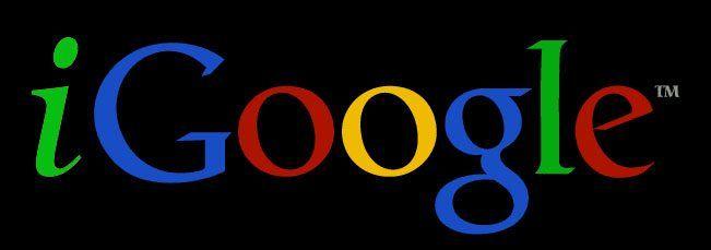 iGoogle Logo - iGoogle Has Been Shut Down As Planned