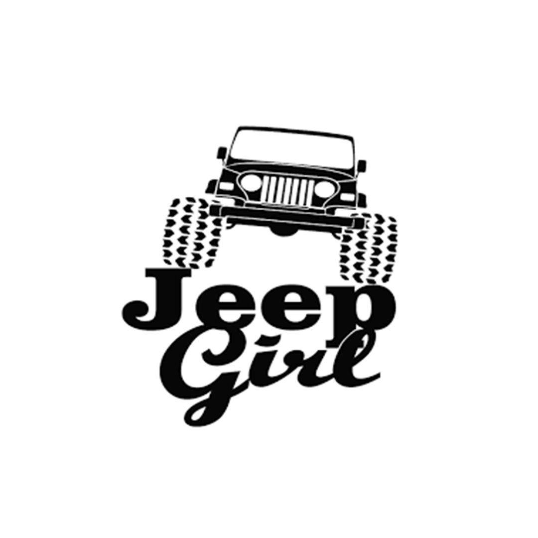Jeep Girl Logo - Jeep Girl - vinylstormco
