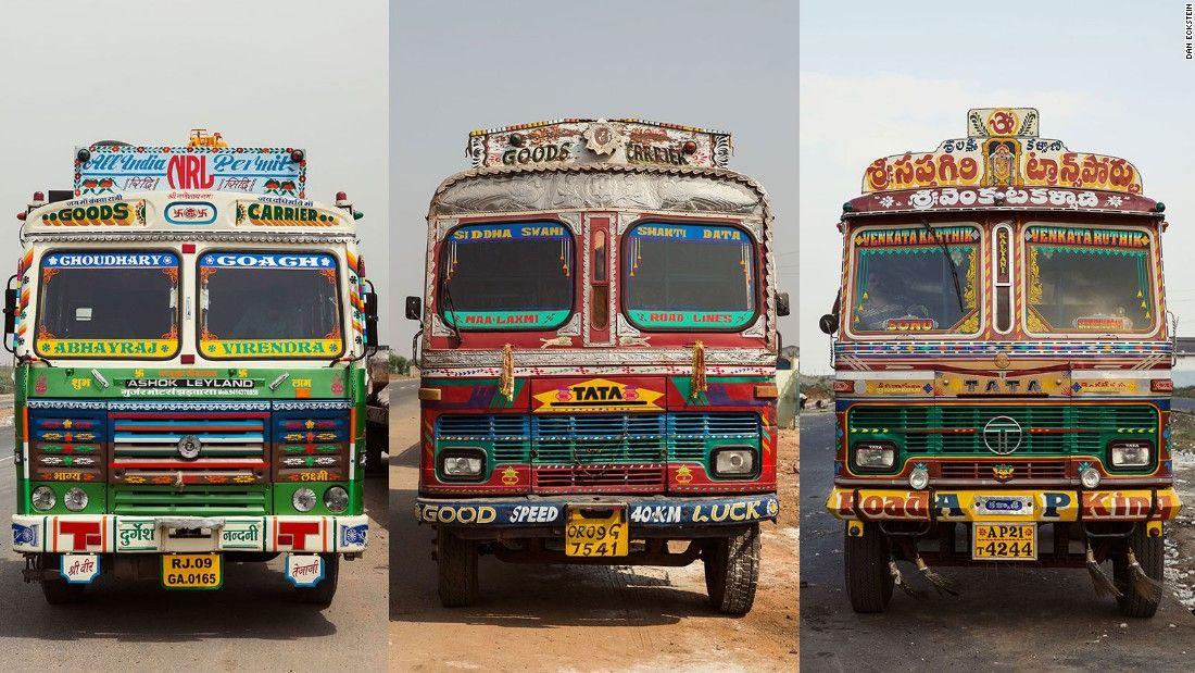 Native Trucking Company Logo - The psychedelic world of Indian truck art