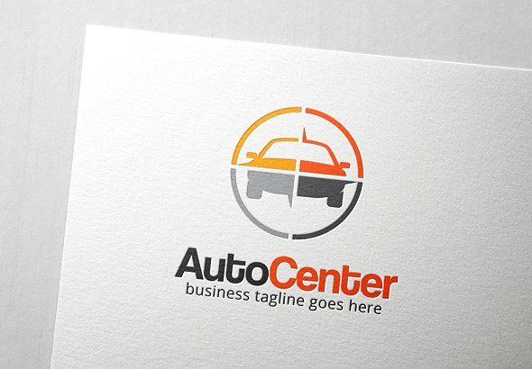 Auto Center Logo - Auto Center Logo ~ Logo Templates ~ Creative Market