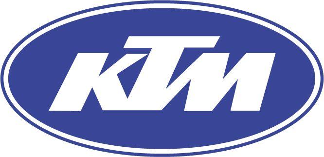 Brand with Blue Oval Logo - tbt Throwback Thursday: History of the KTM Logo - KTM BLOG
