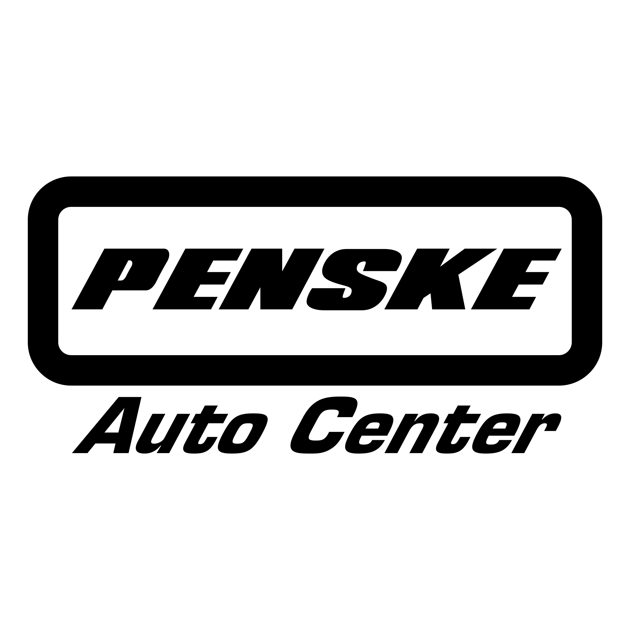 Auto Center Logo - Penske Auto Center Logo PNG Transparent & SVG Vector - Freebie Supply