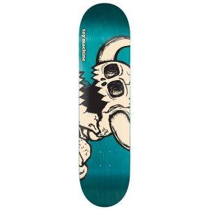 Skeleton Toy Machine Logo - Toy Machine Skateboards Decks