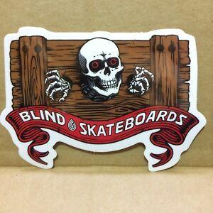 Skeleton Toy Machine Logo - BLIND HERITAGE SKULL STOCKS STICKER TOY MACHINE SKATEBOARD