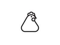Black and White Chicken Logo - Chicken Logo Designs on Dribbble