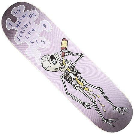 Skeleton Toy Machine Logo - Toy Machine Jeremy Leabres Drinking Skeleton Deck in stock at SPoT ...