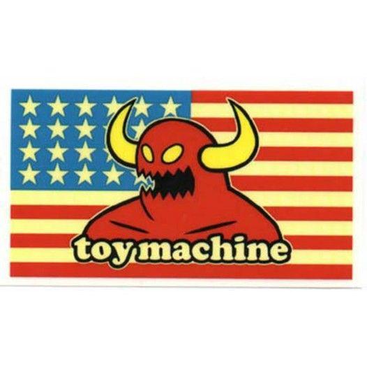 Skeleton Toy Machine Logo - Toy Machine Monster 5 Sticker