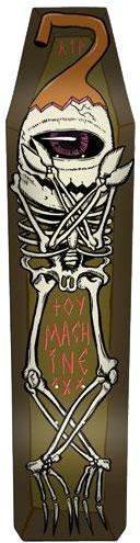 Skeleton Toy Machine Logo - Toy Machine Skeleton Sect Coffin Shape Deck -8.12 Within Tab Window ...