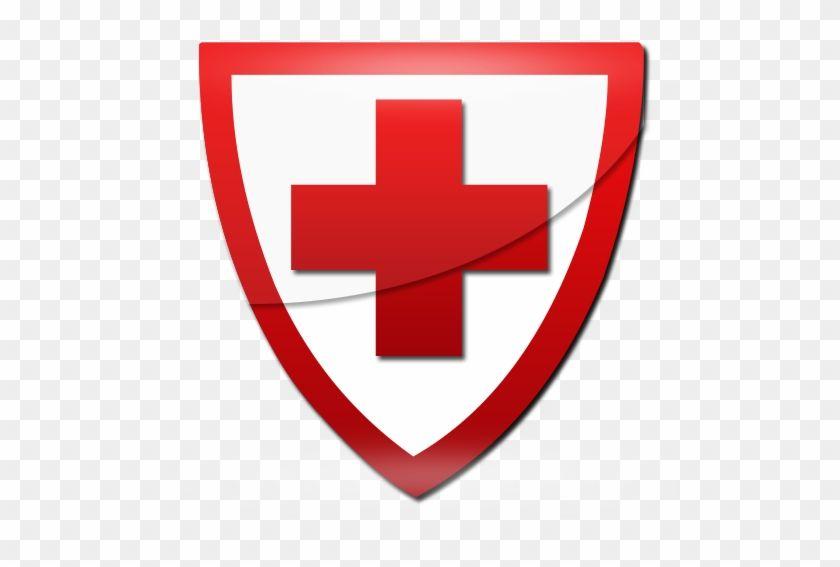 Red Cross and Shield Logo - Red Cross Shield Clip Art - Shield With Red Cross - Free Transparent ...