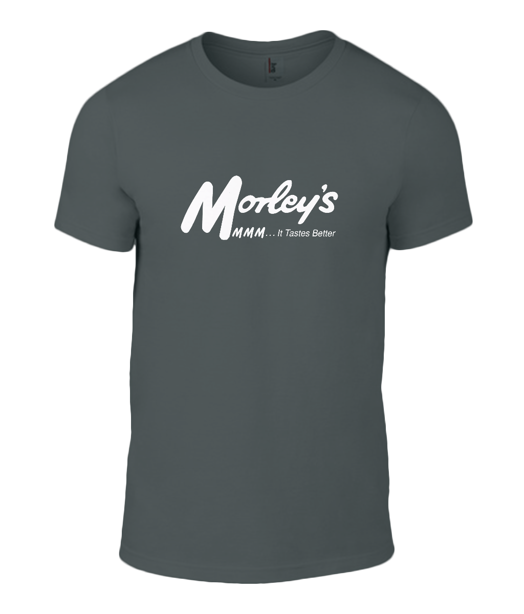 Black and White Chicken Logo - Morley's® Chicken Black T-Shirt - Morley's London – Morleys London
