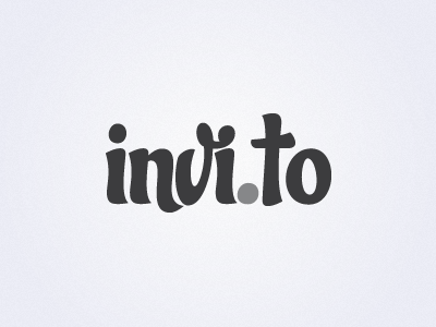 T O Logo - Invi.to Logo Concept (Positive) by Joe Sergeant | Dribbble | Dribbble