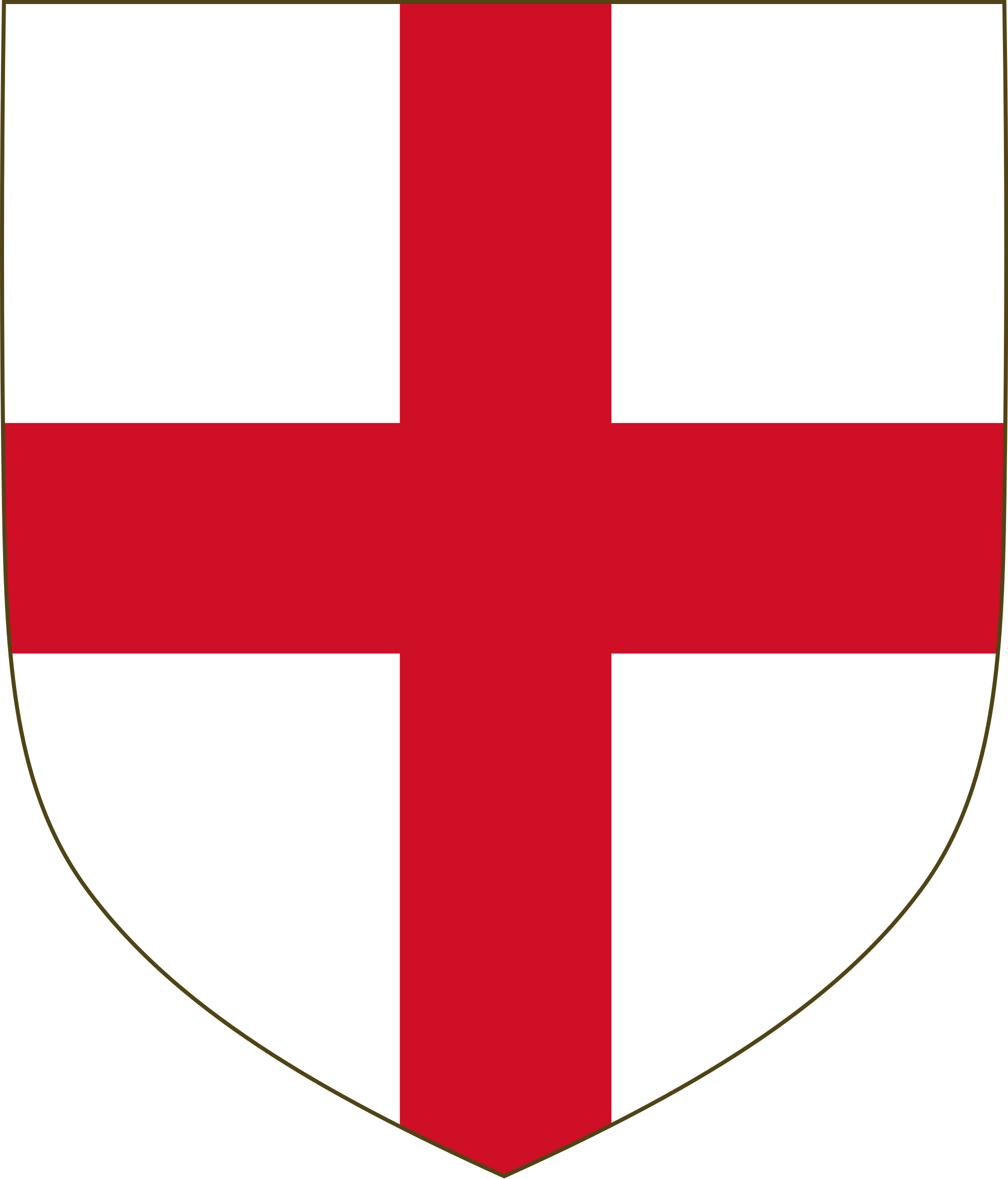 Red Cross in Shield Logo - File:Red cross of England.svg - Wikimedia Commons
