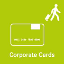 Green Payment Business Logo - Corporate Cards, Business Traveller Corporate Cards & Travel Payment