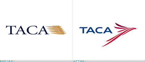 Eagle Airline Logo - Brand New: A New Eagle Guacamaya for TACA