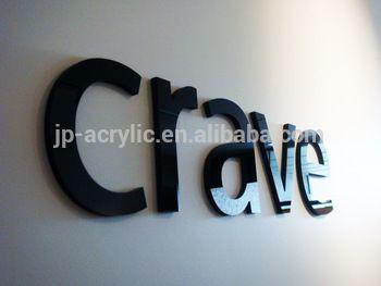 Cut Letter Logo - Acrylic 3d Laser Cut Letters,Logos And Signage - Buy Acrylic 3d Logo ...