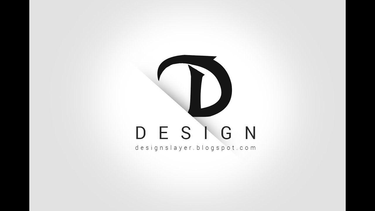 Cut Letter Logo - Alphabet logo. Paper cut letter logo. design letters photohop