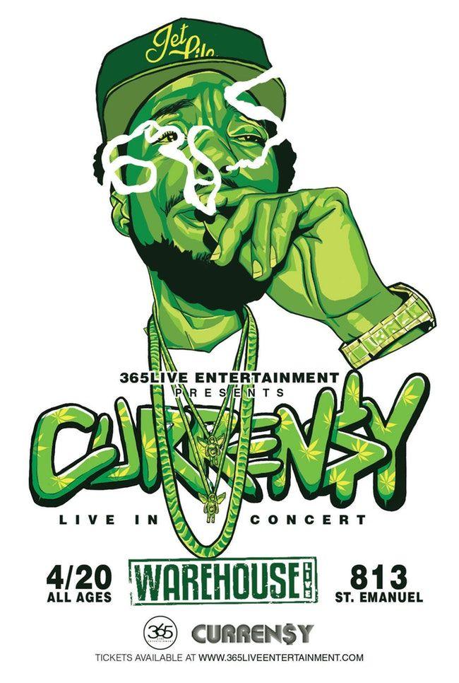 Curren$y Logo - Warehouse Live » Curren$y – Tickets – The Ballroom at Warehouse Live ...