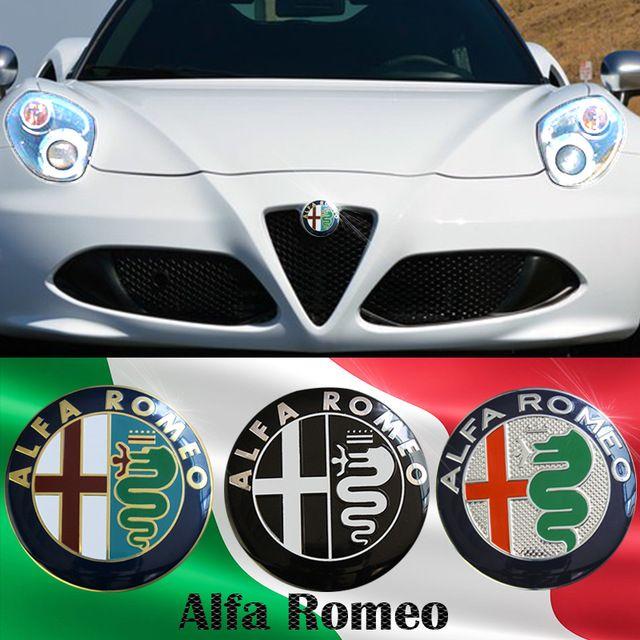 Alfa Romeo Car Logo - Aliexpress.com : Buy 2pcs 74mm Car styling Specials Color for ALFA ...