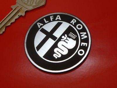 Alfa Romeo Car Logo - Alfa Romeo Logo Style Laser Cut Self Adhesive Car Badge. 1 or 2