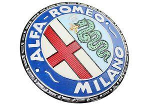 Alfa Romeo Car Logo - Alfa Romeo Milano Car Logo Iron Sign Plaque 654329586884